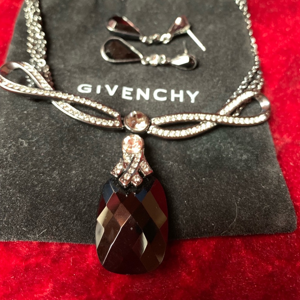 Givenchy set of necklace and earrings